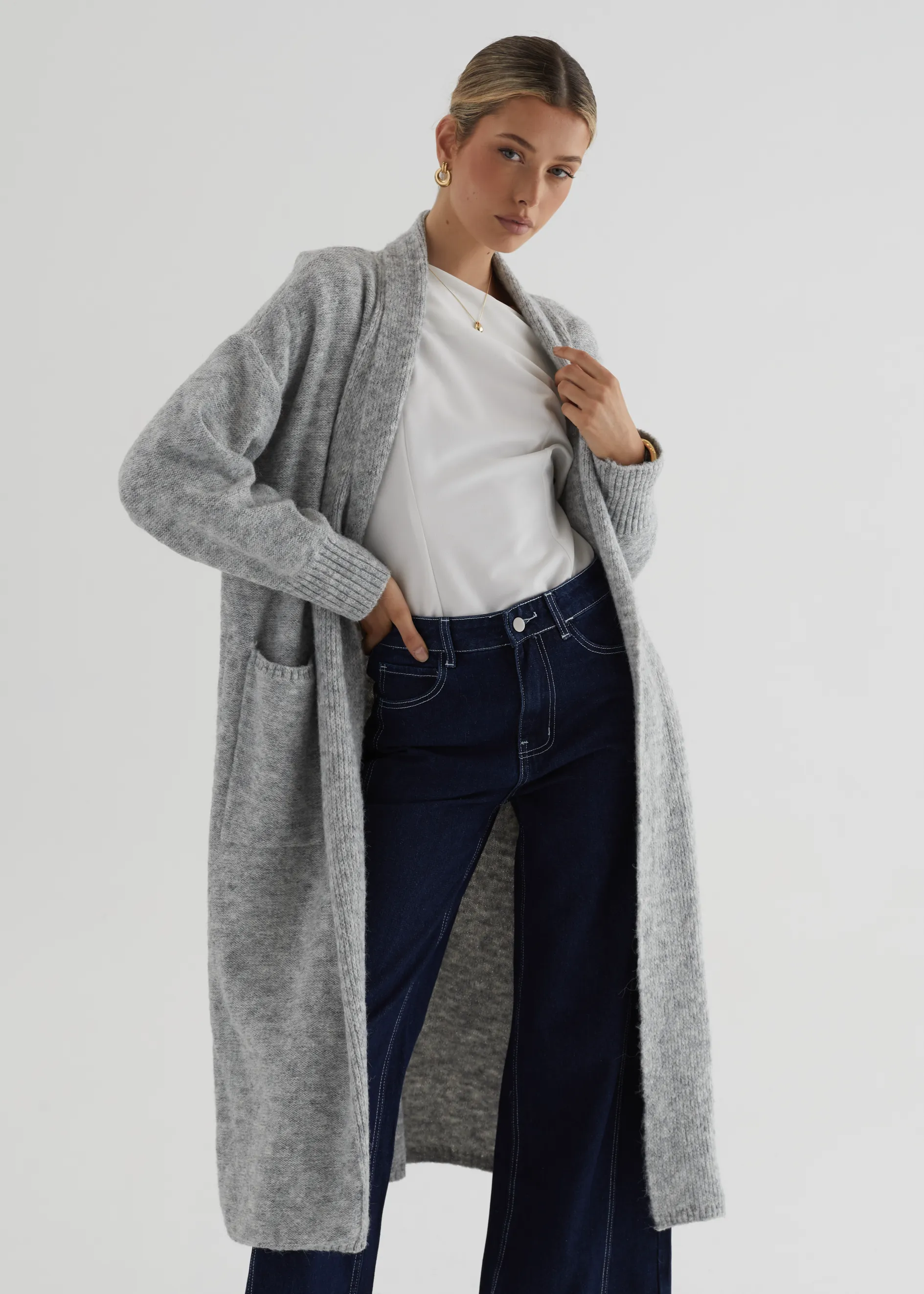 Marcella Cardigan - Grey
