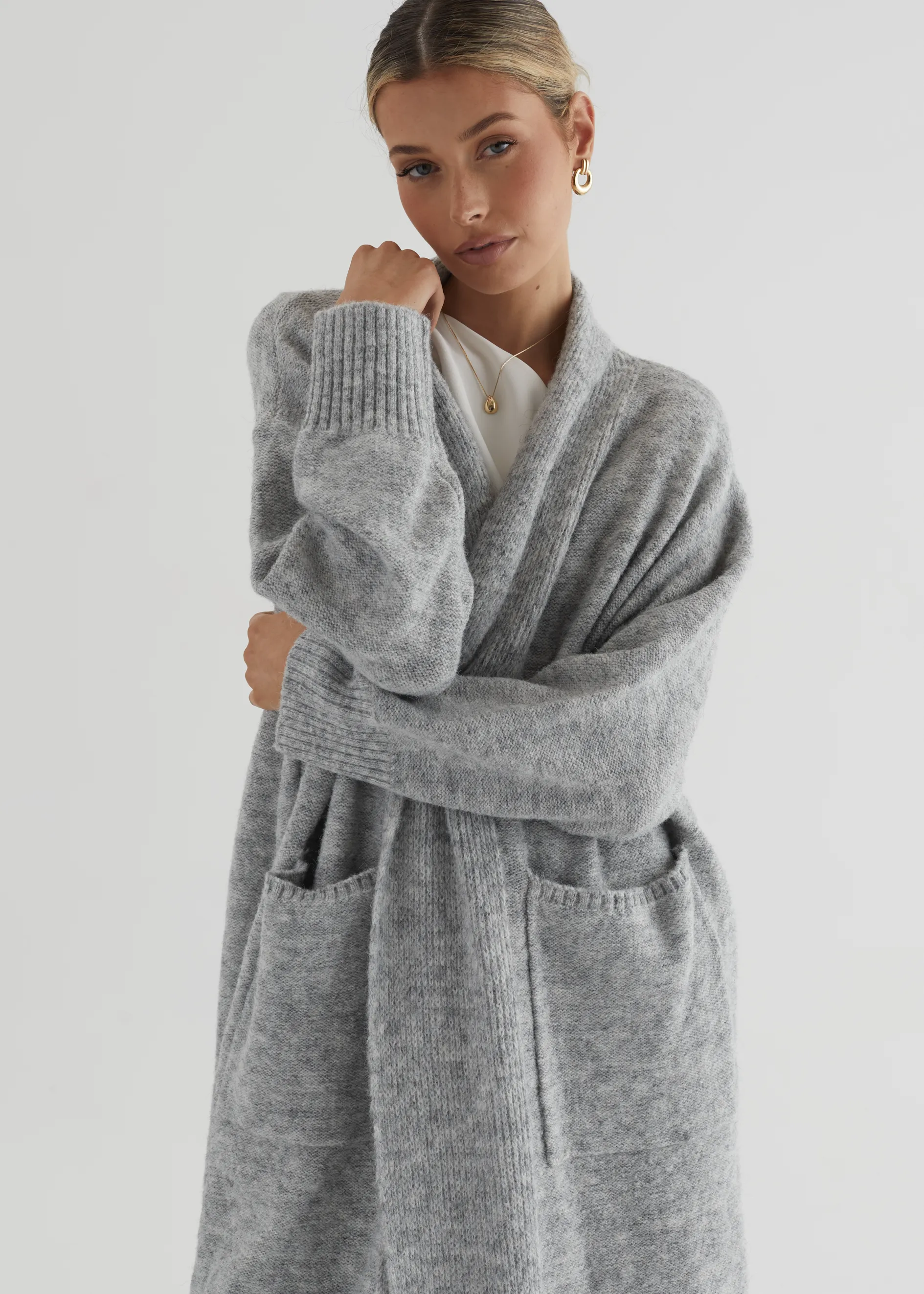 Marcella Cardigan - Grey