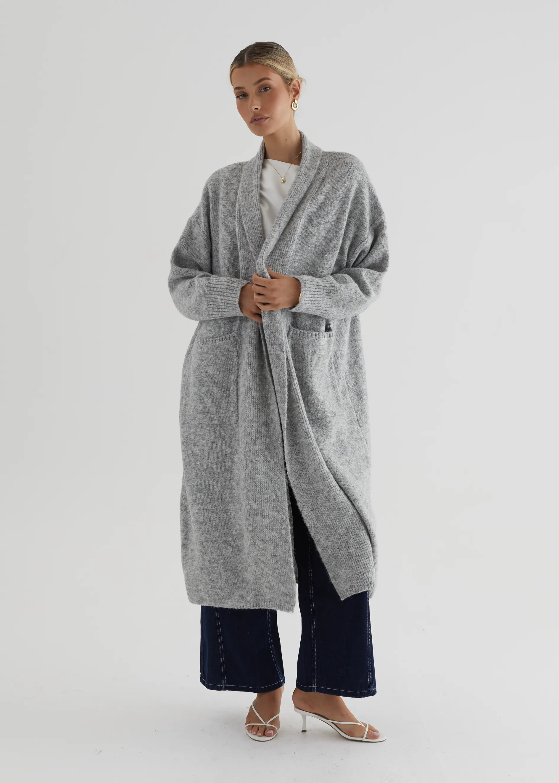 Marcella Cardigan - Grey