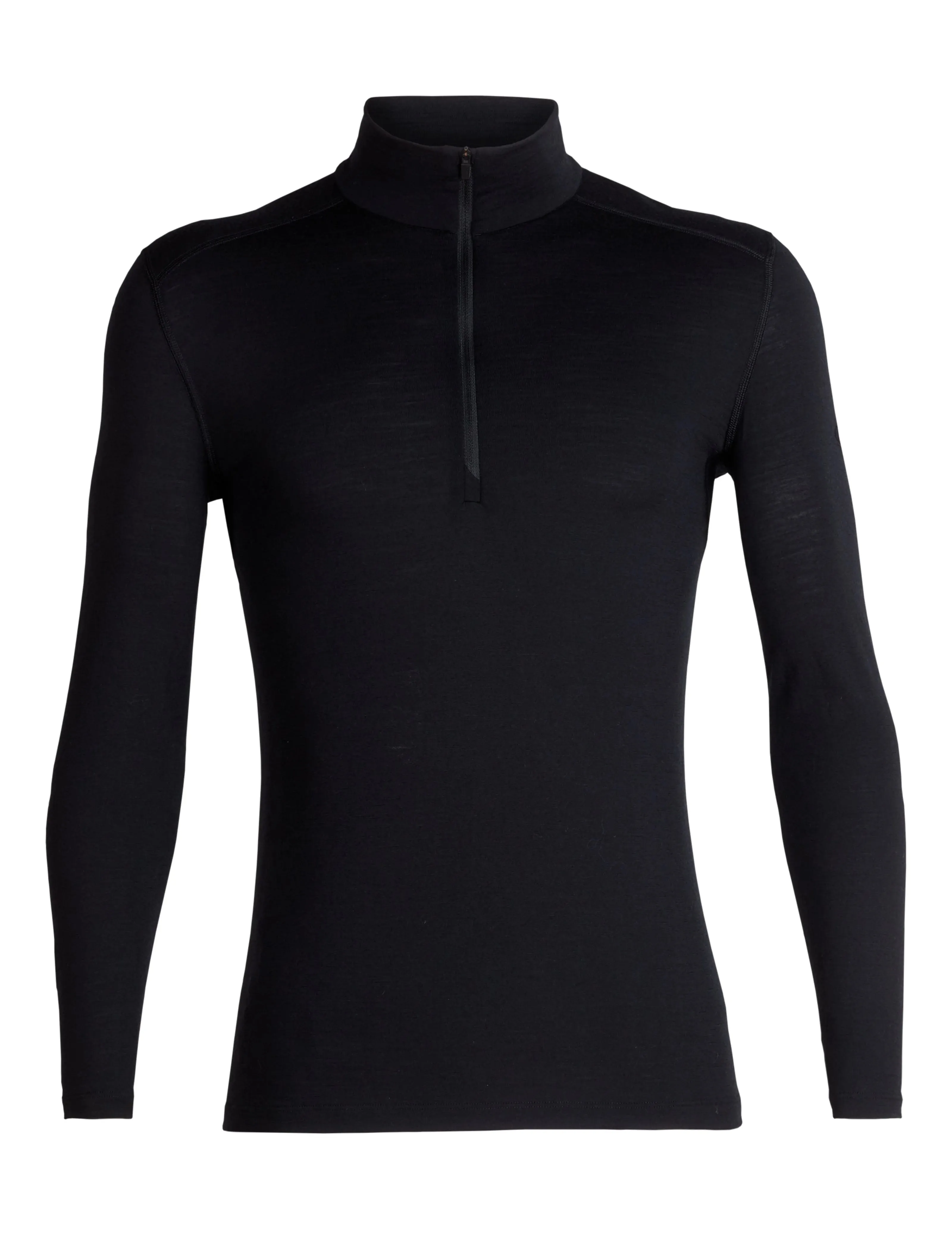 Merino 200 Oasis Long Sleeve Half Zip - Black