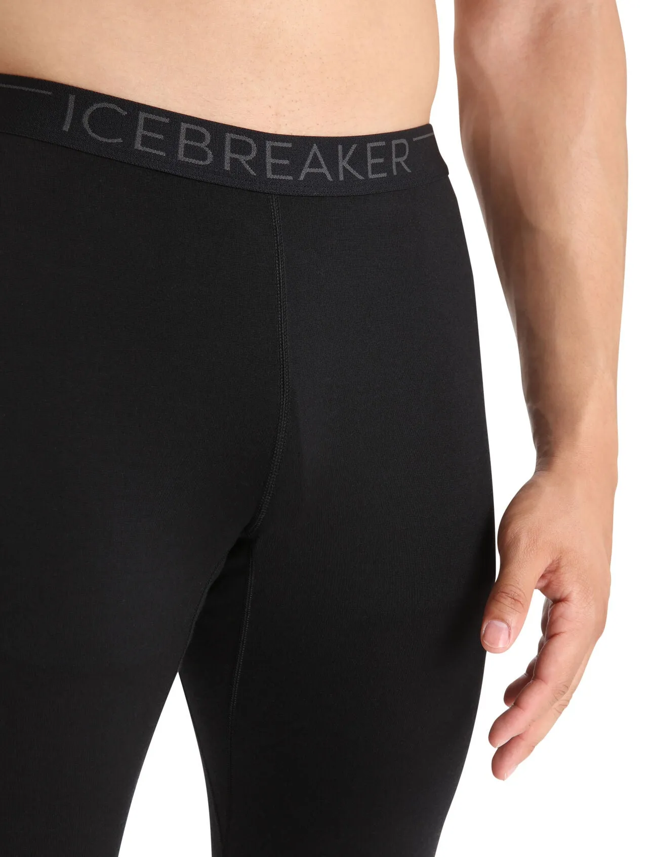 Merino 200 Oasis Thermal Leggings - Black
