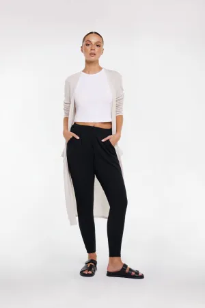 MERINO WOOL LONG CARDIGAN