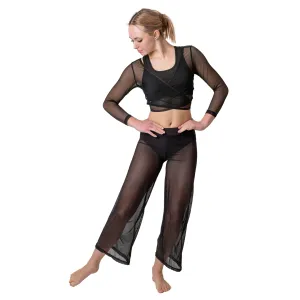 Mesh Wrap Top Child