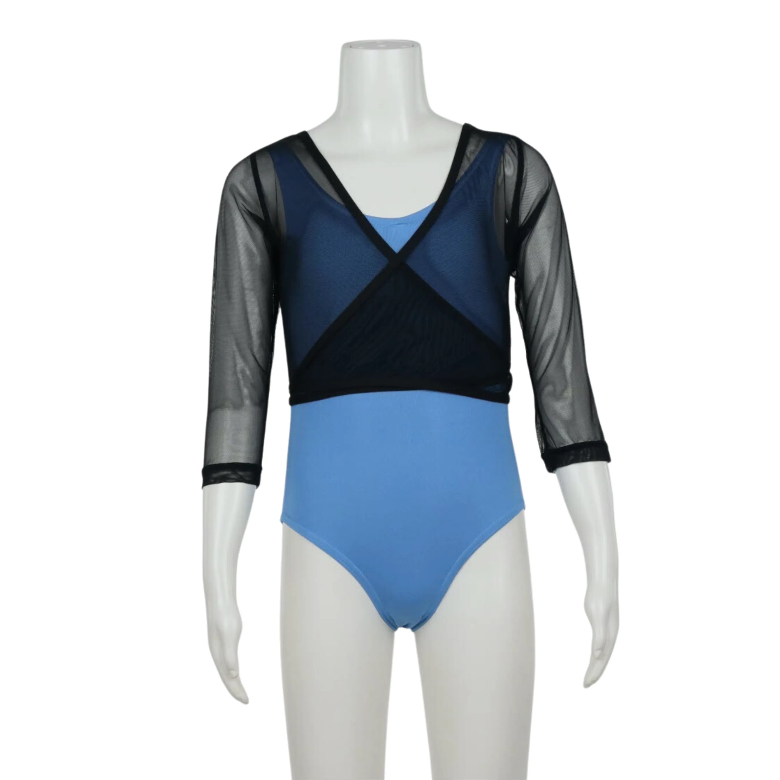 Mesh Wrap Top Child