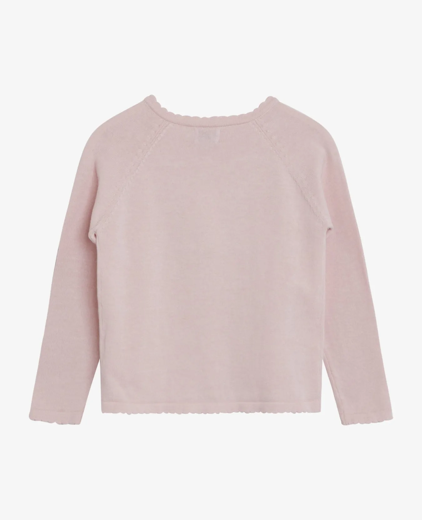MINI BASIC ORGANIC LIGHT KNIT CARDIGAN
