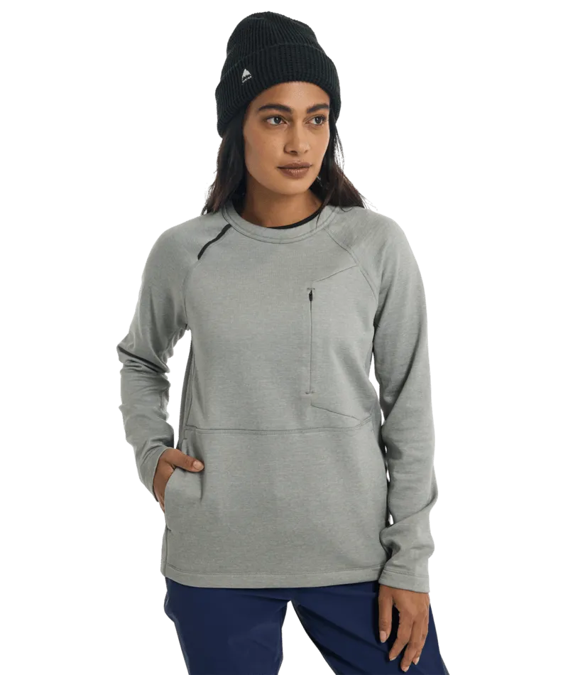 Multipath Grid Crewneck Fleece - Womens