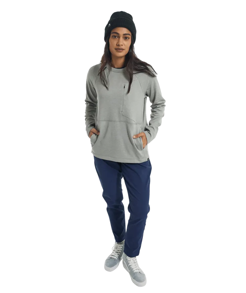 Multipath Grid Crewneck Fleece - Womens