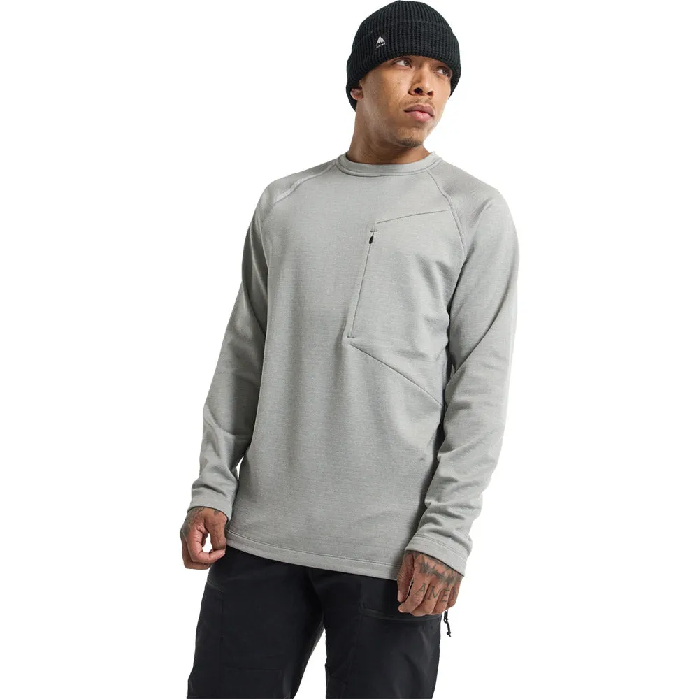 Multipath Grid Crewneck Fleece