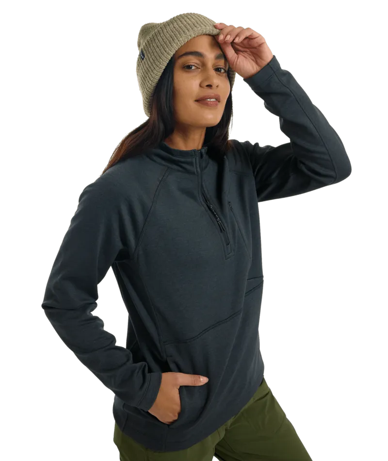 Multipath Grid Quarter-Zip Fleece - Womens