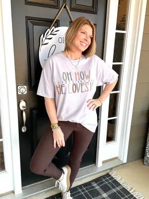 Oh How He Loves Us Tee | Lt. Gray
