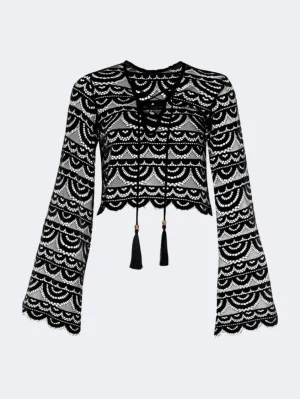 Pq Swim Midnight Noah Top Women Beach Shirt Black