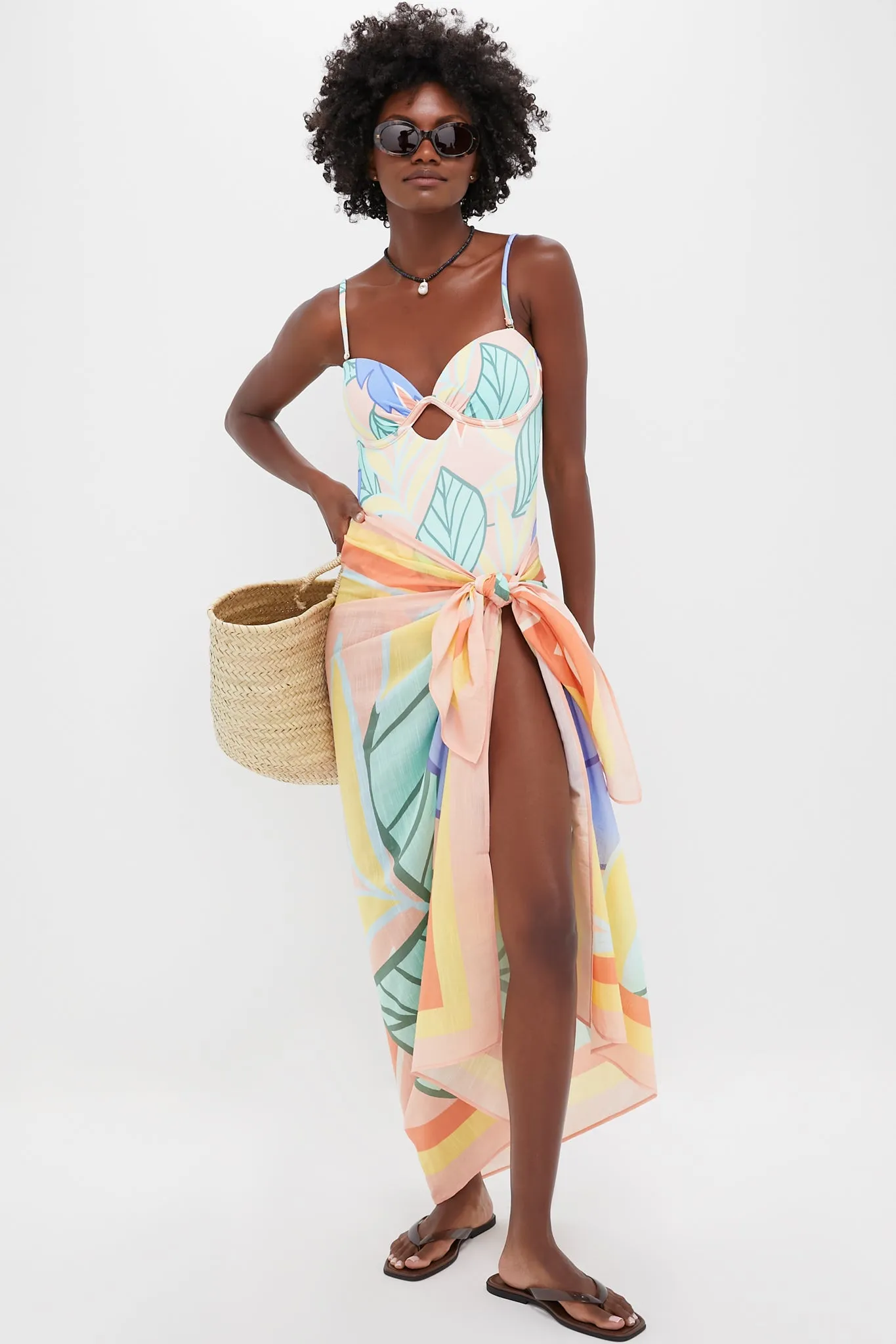 Retro Jungle Samara Sarong