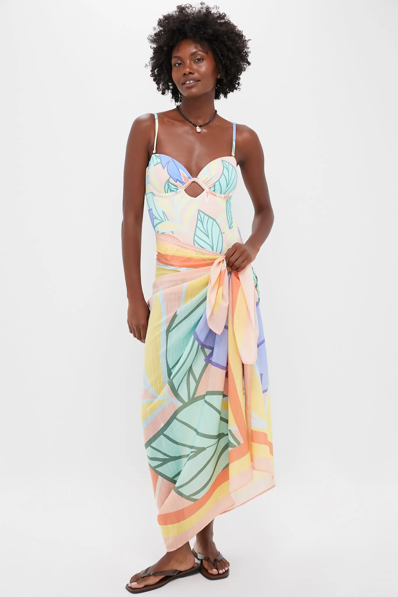 Retro Jungle Samara Sarong