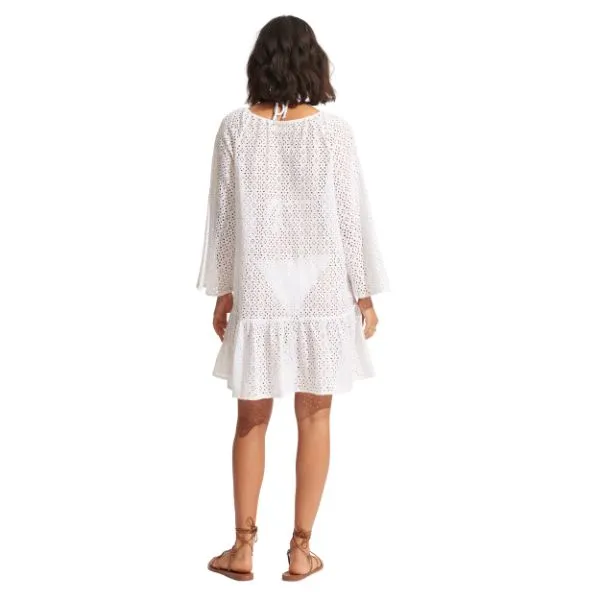 SEAFOLLY - Broderie Anglaise Cover Up