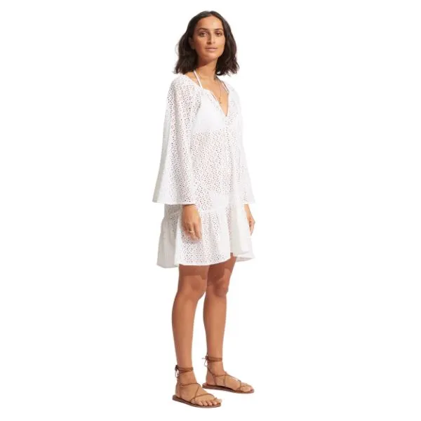 SEAFOLLY - Broderie Anglaise Cover Up