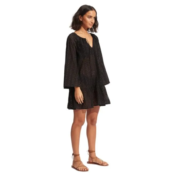 SEAFOLLY - Broderie Anglaise Cover Up