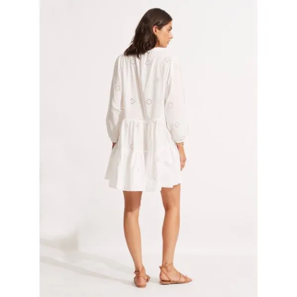 SEAFOLLY - Embroidery Tiered Dress