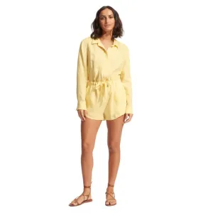 SEAFOLLY - Linen Playsuit