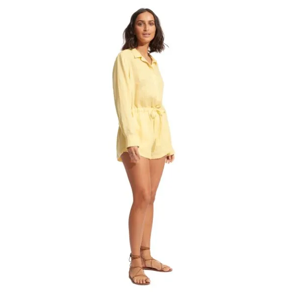SEAFOLLY - Linen Playsuit