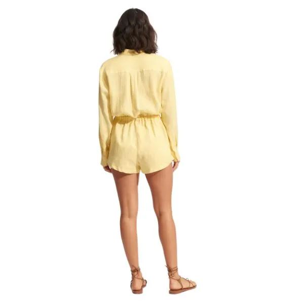 SEAFOLLY - Linen Playsuit