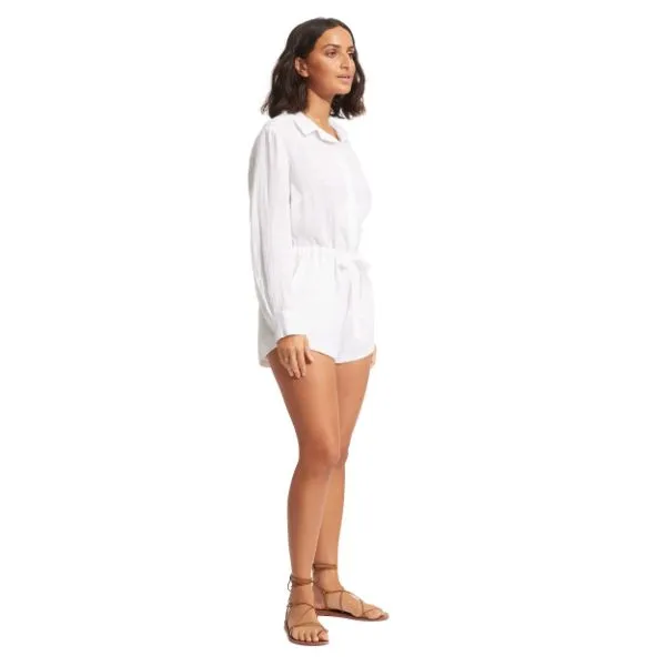 SEAFOLLY - Linen Playsuit
