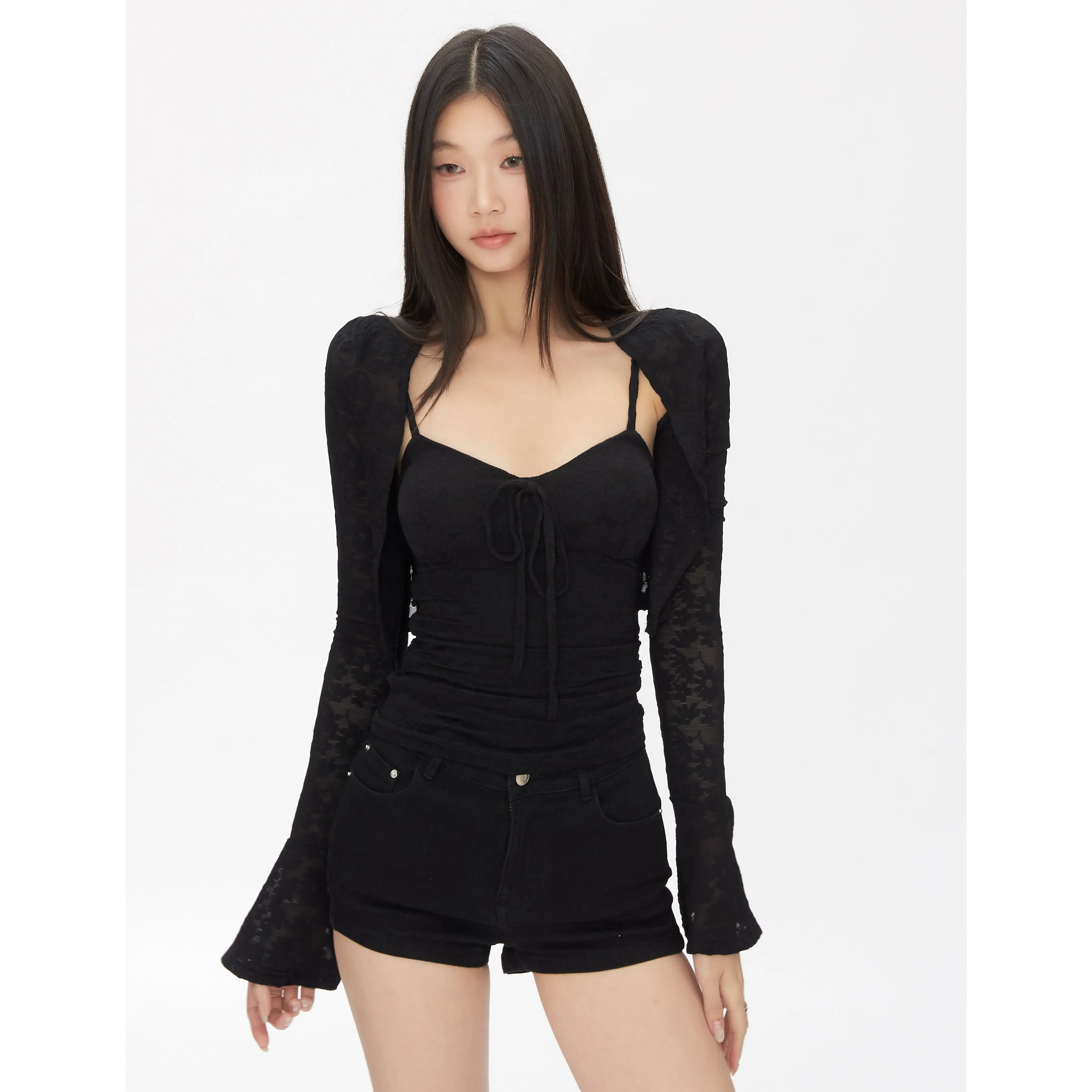 sexy short cardigan tops
