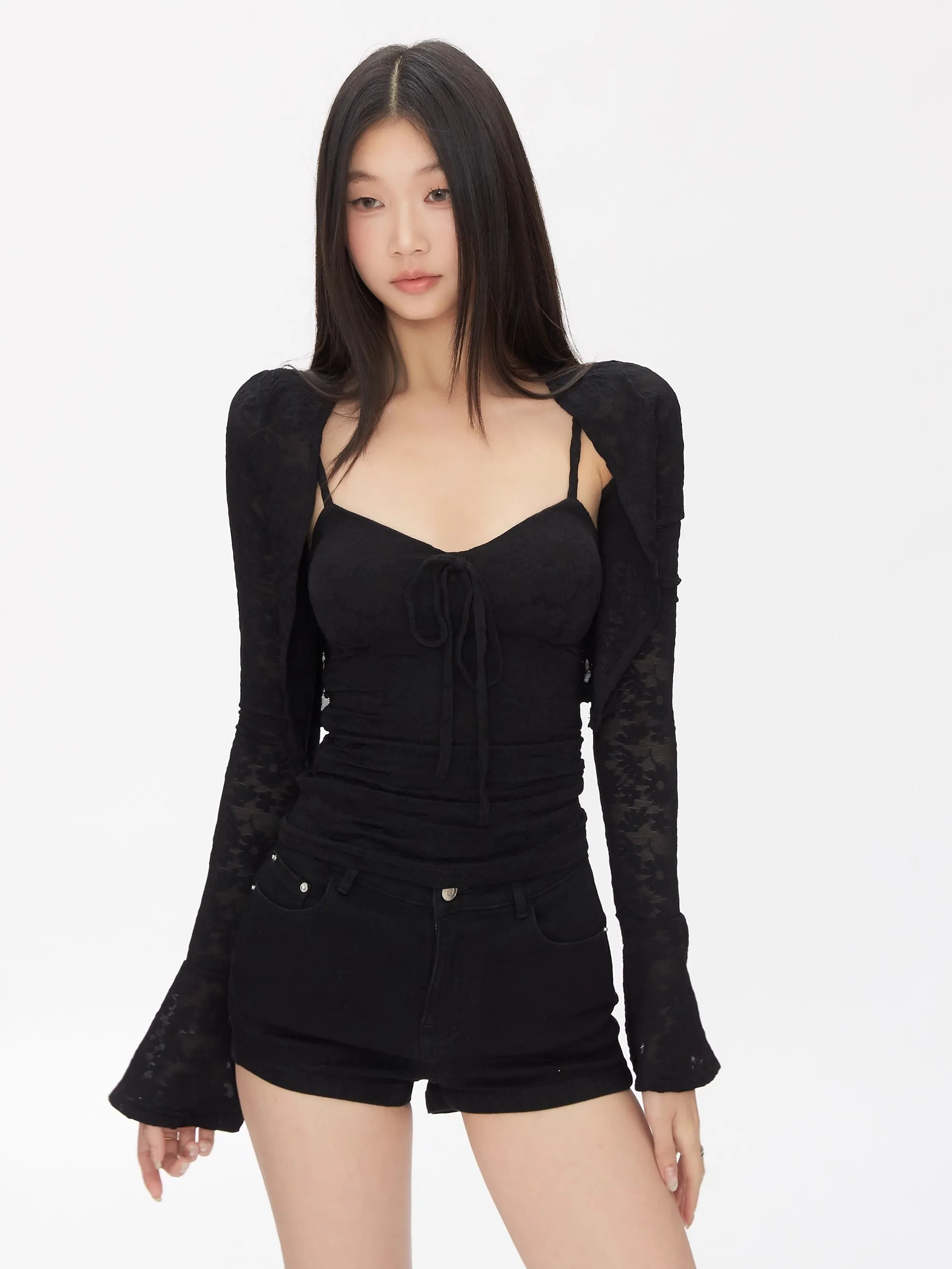 sexy short cardigan tops