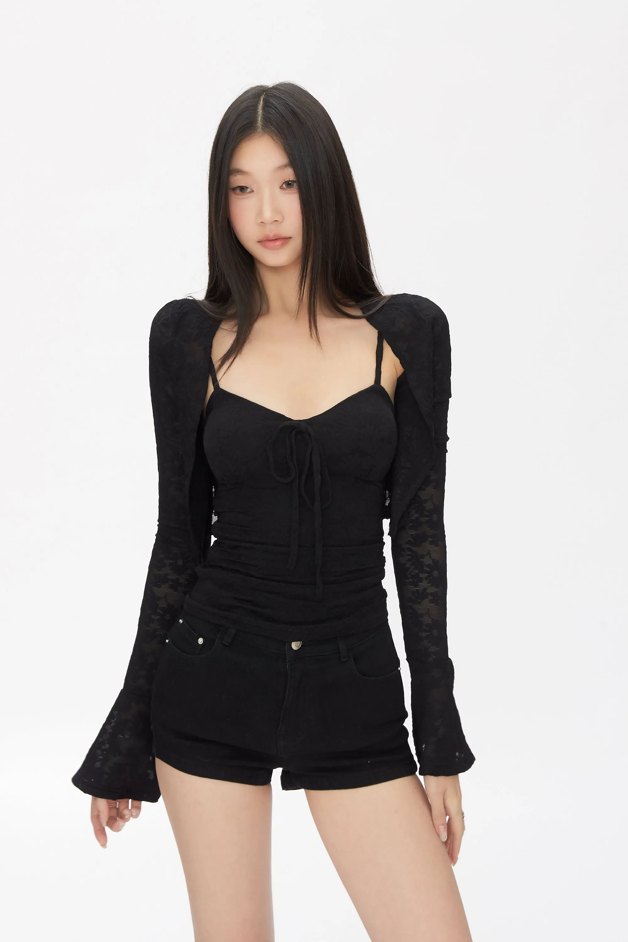 sexy short cardigan tops