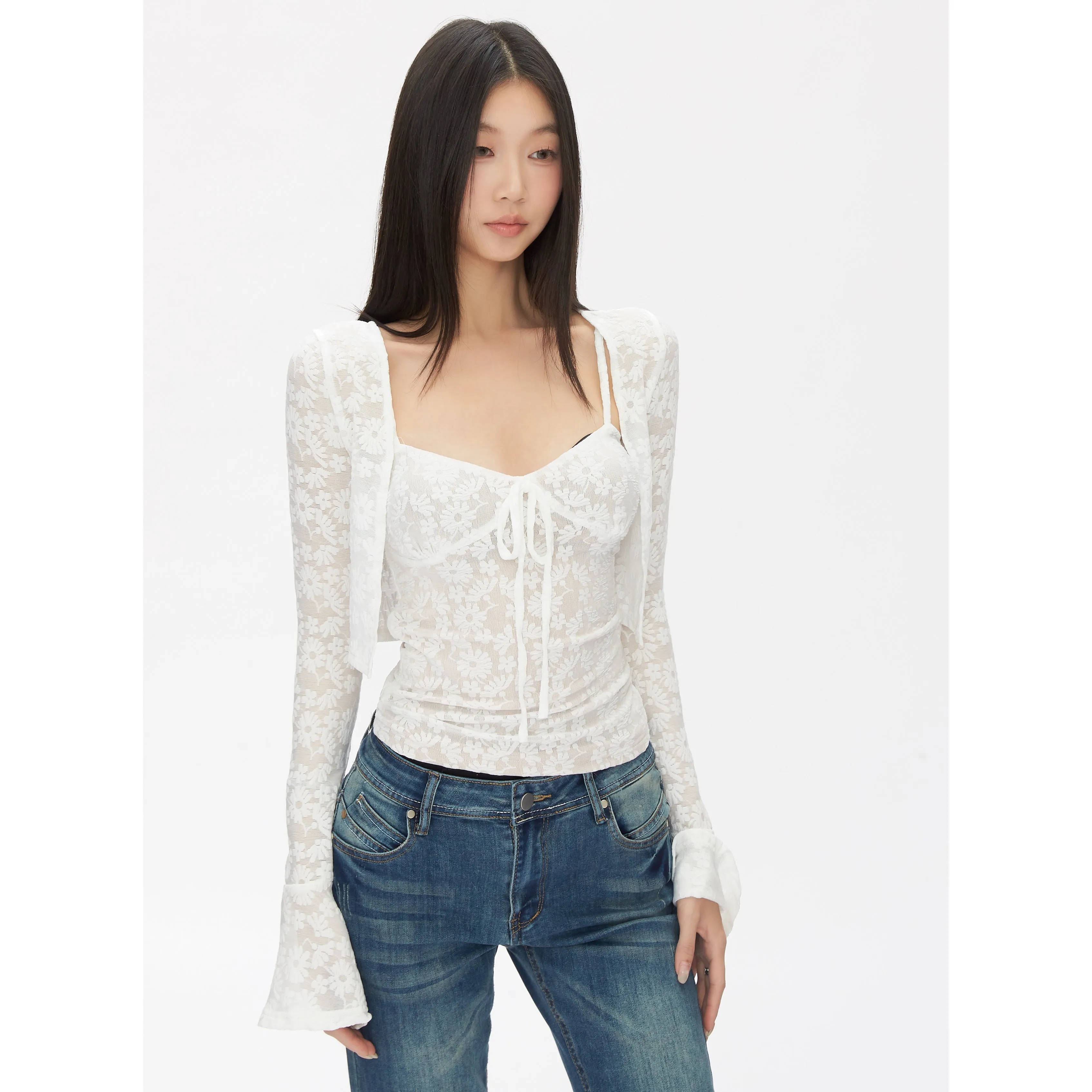 sexy short cardigan tops