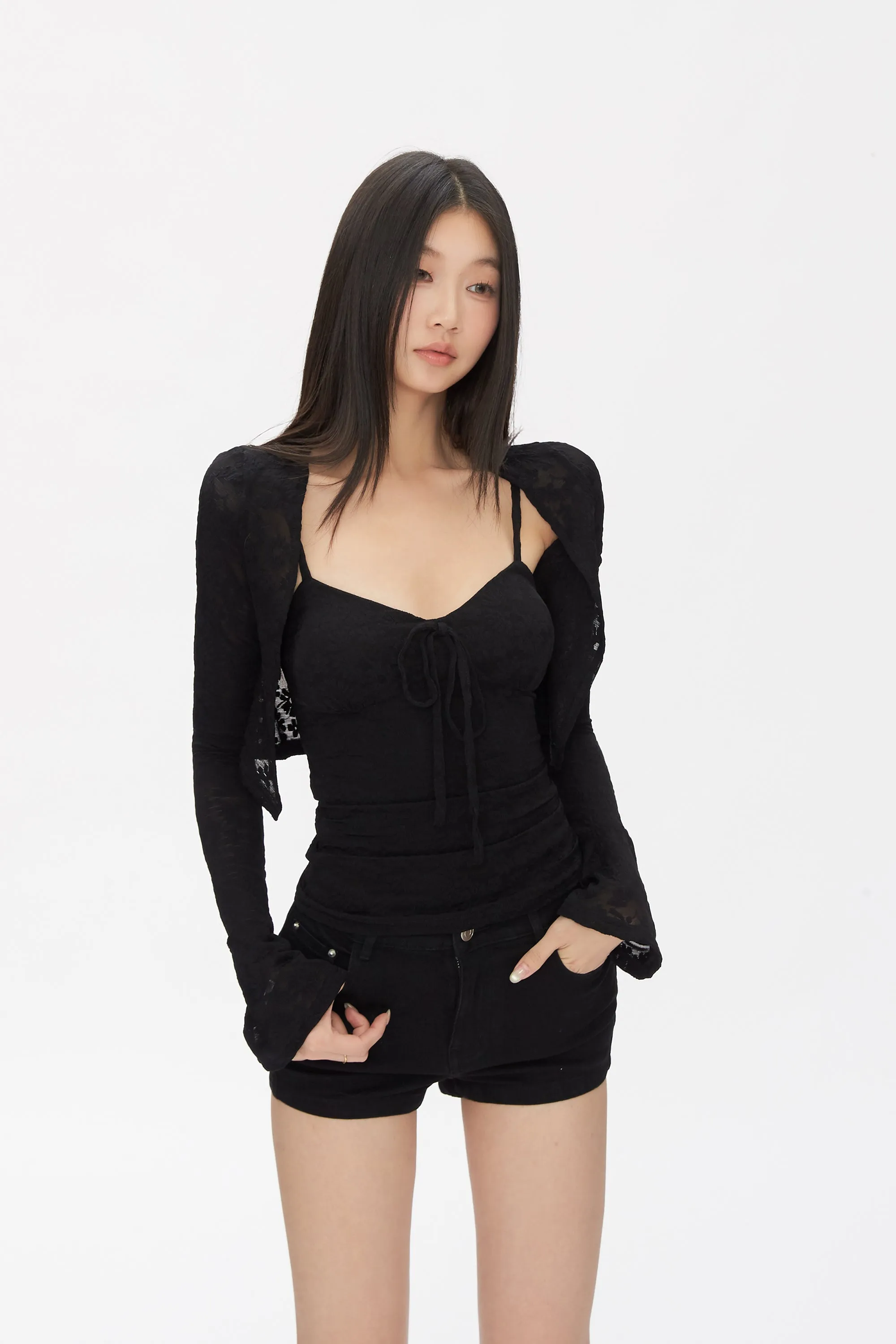 sexy short cardigan tops