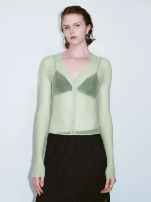 Sheer Knitted Cardigans