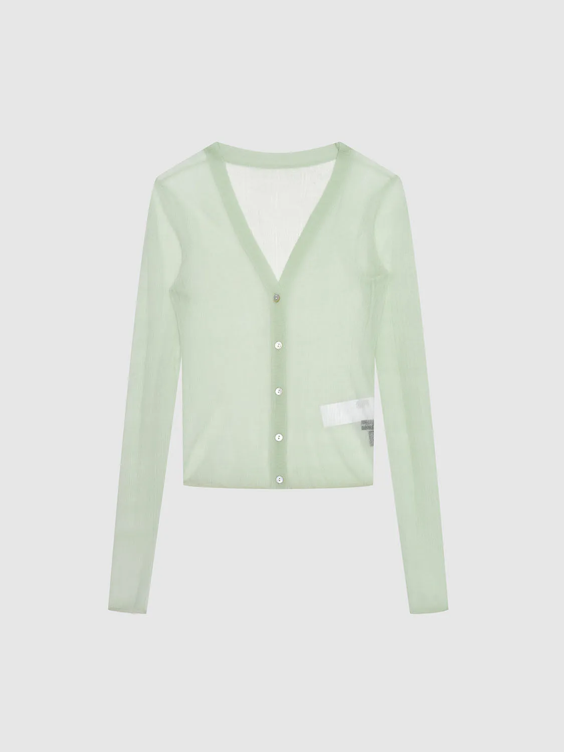 Sheer Knitted Cardigans