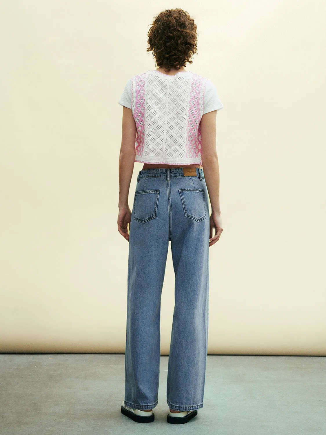 Sleeveless V-Neck Knitted Cardigans