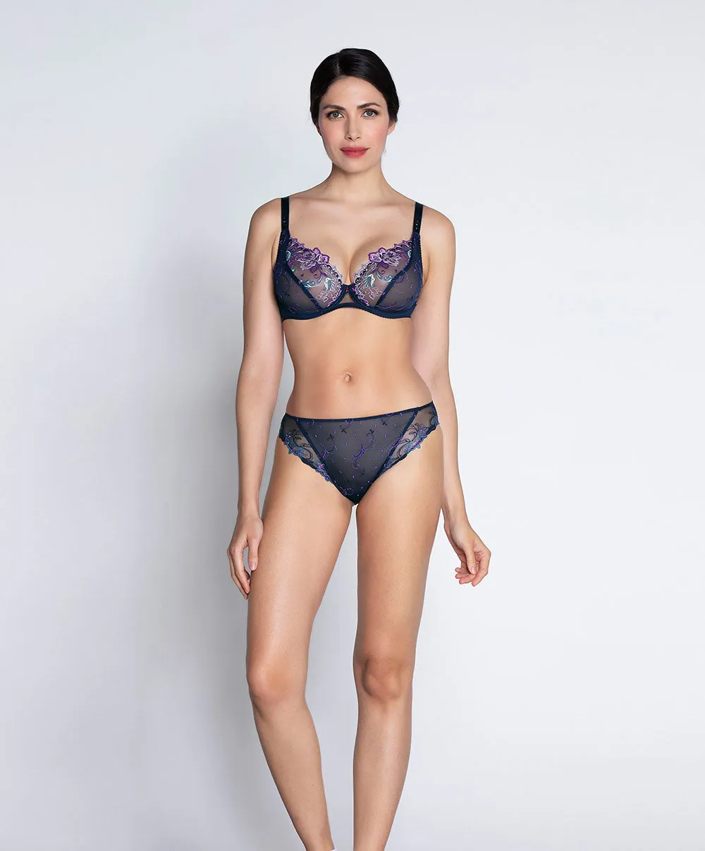 Slip "Fantaisie" dos opaque