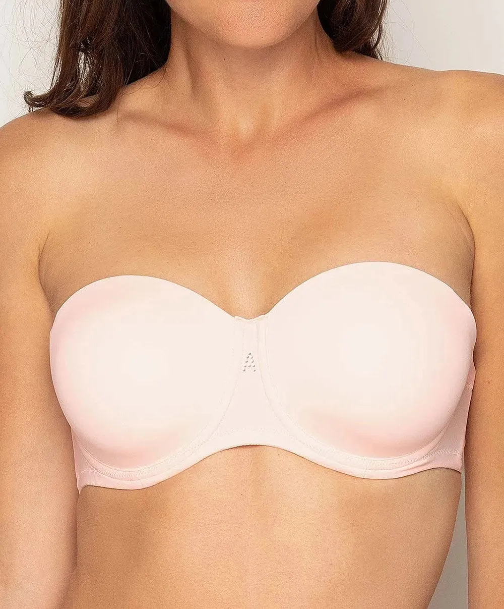 Soutien-gorge bandeau bretelles amovibles grande taille