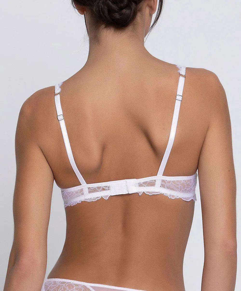 Soutien-gorge mousse à armatures forme triangle