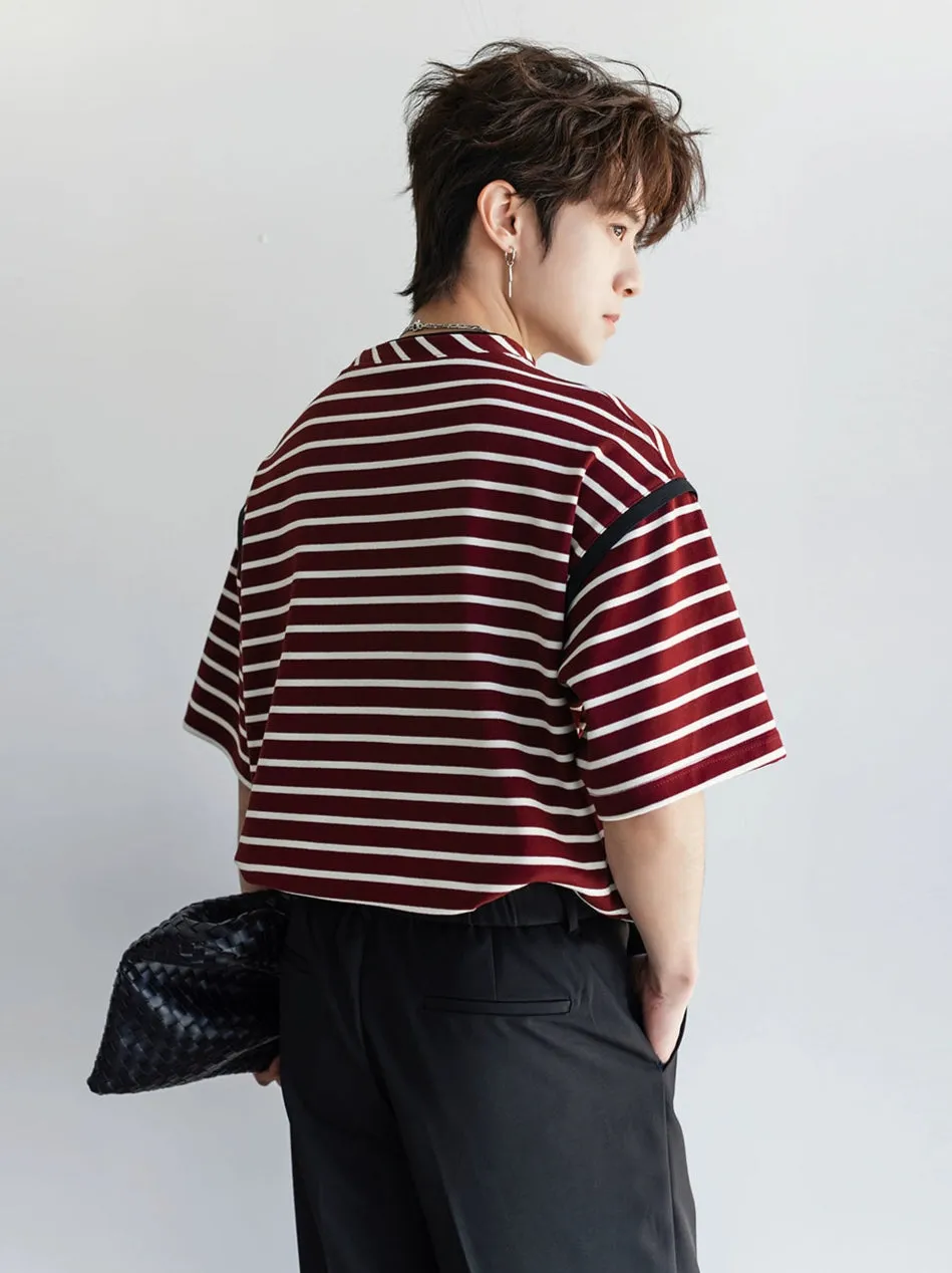 Striped Short-Sleeve T-shirt