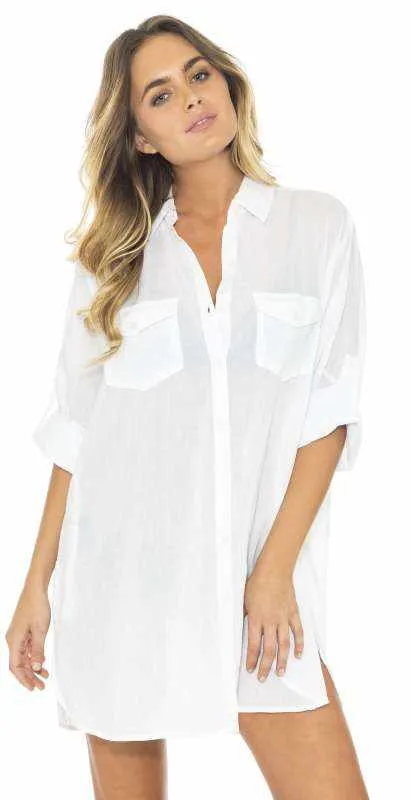 Sunseeker Basix Button Through Shirt