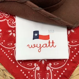 Texas Waving Flag Light Fill Mini