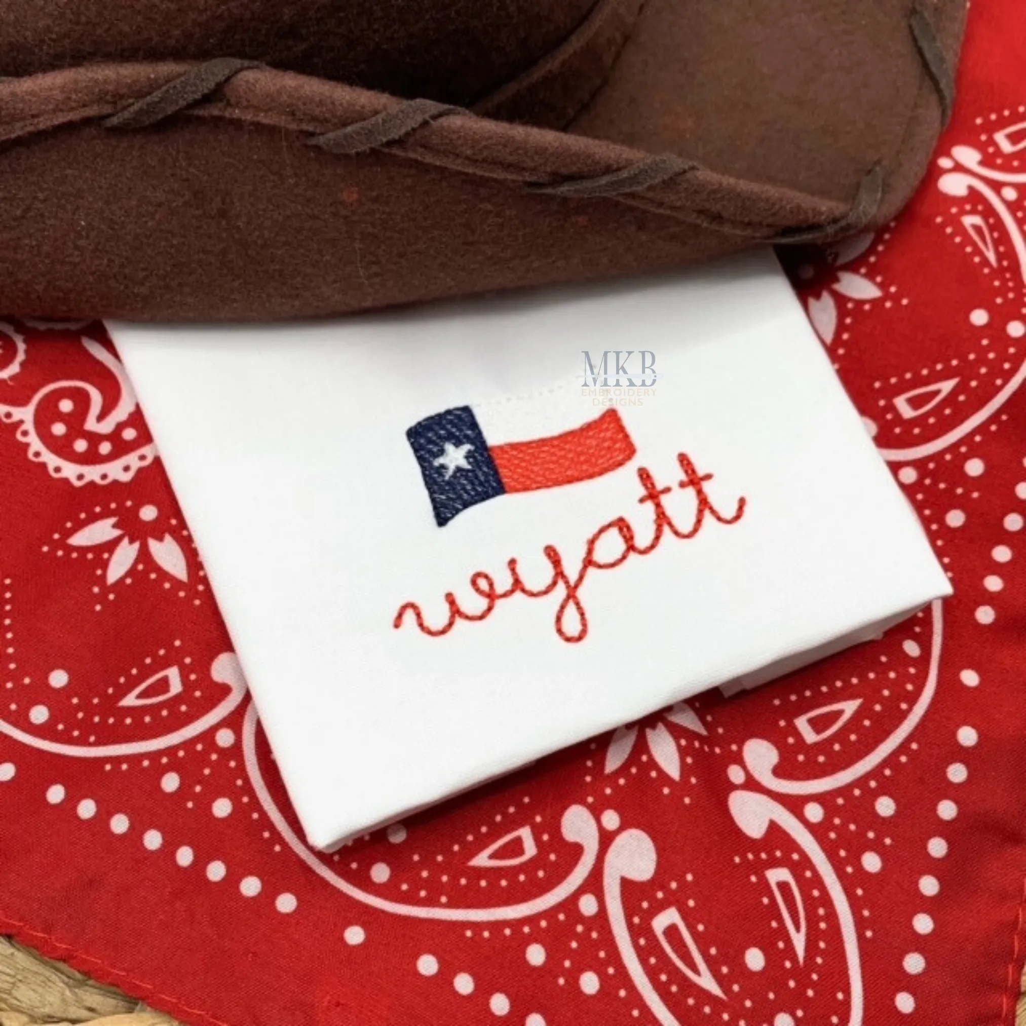 Texas Waving Flag Light Fill Mini