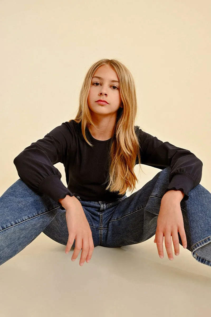 THIN COTTON SWEATER