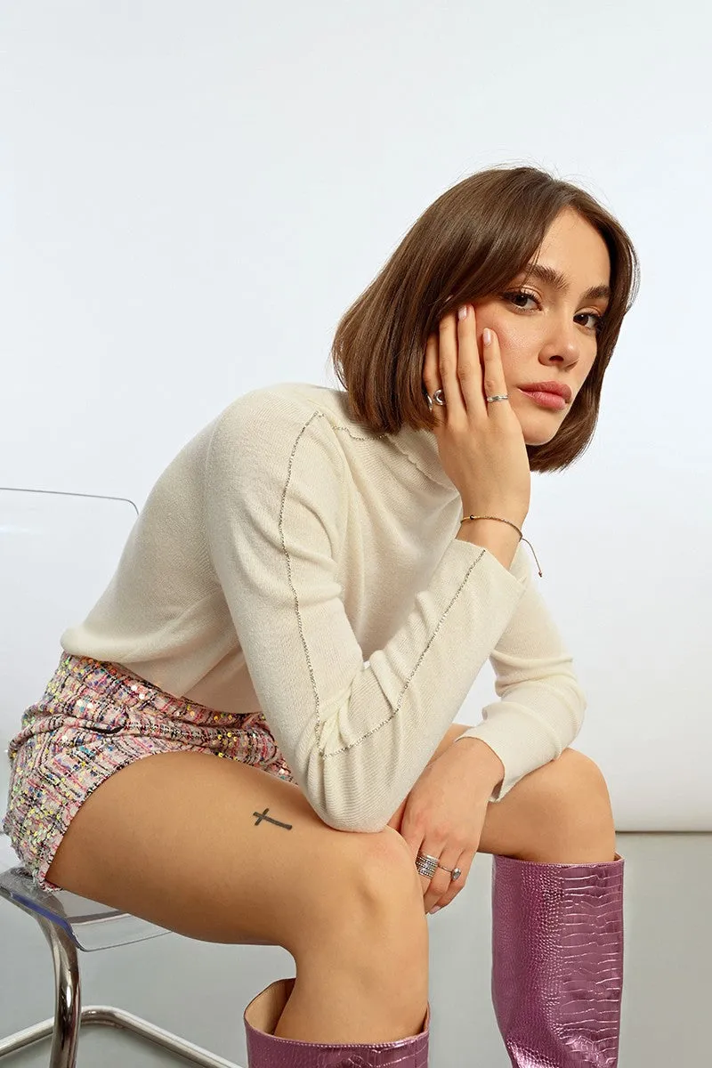 THIN TURTLENECK SWEATER