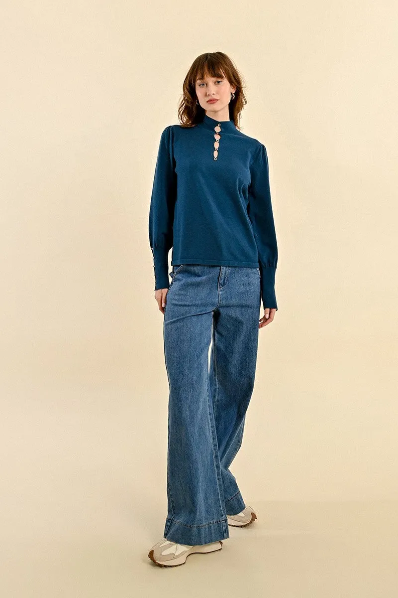 THIN VISCOSE SWEATER