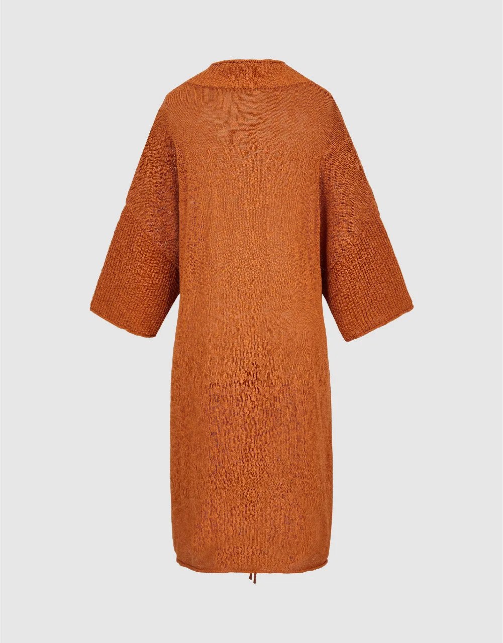 Tie Front Knitted Cardigan