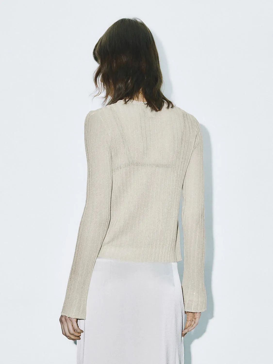 Tie Up Front Knitted Cardigans