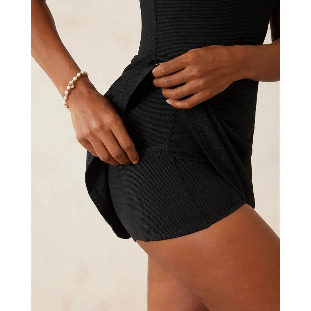 Tommy Bahama Island Cays Cabana Romper Cover Up - Black