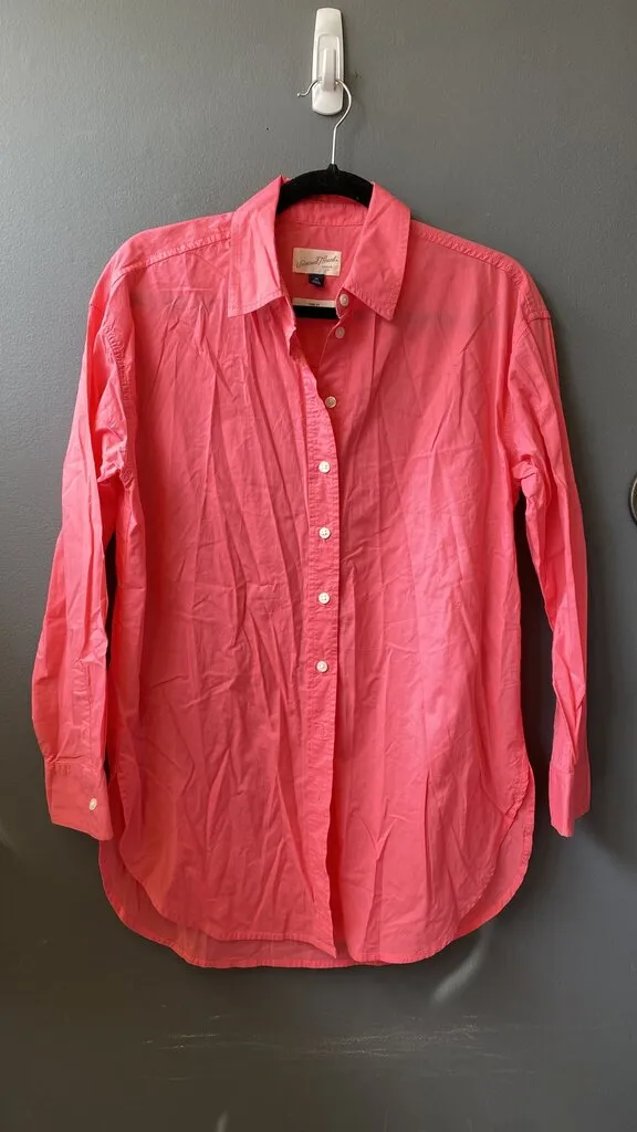 Tunic Fit Button Up
