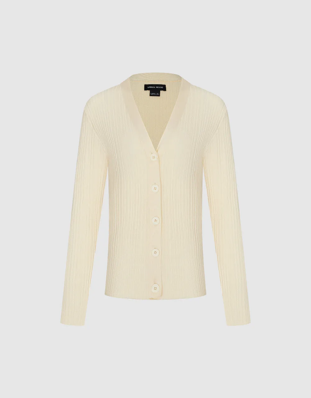 V-Neck Knitted Cardigan