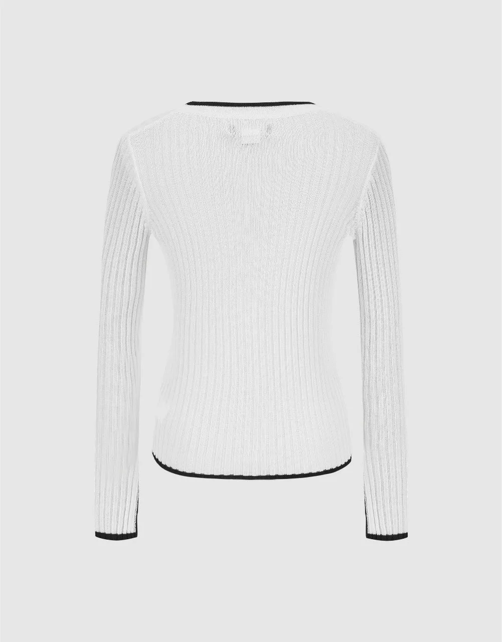 V-Neck Knitted Cardigan