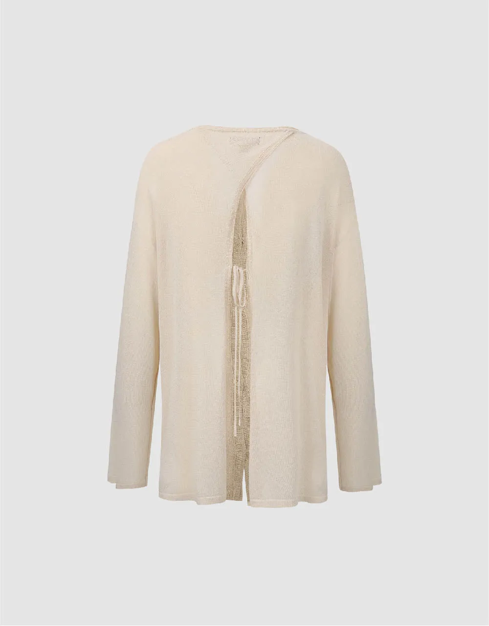 V-Neck Knitted Cardigan